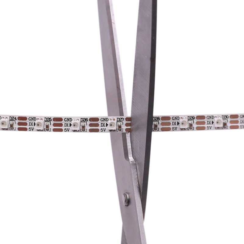 SK6805(Similar to SK6812) SMD2427 RGB 90LEDS/M DC5V Ultra Slim 5MM-Wide Digital Intelligent Addressable LED Strip Lights - 1m/3.28ft per roll SK6805(Similar to SK6812) SMD2427 RGB 90LEDS/M DC5V Ultra Slim 5MM-Wide Digital Intelligent Addressable LED Strip Lights - 1m/3.28ft per roll